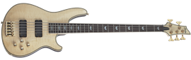 Schecter DIAMOND SERIES Omen Extreme-5 Gloss Natural 5-String Electric Bass Guitar  